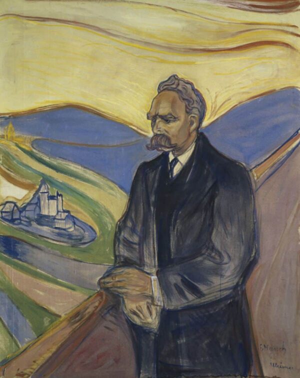 Friedrich Nietzsche – Edvard Munch Edvard Munch 70x85