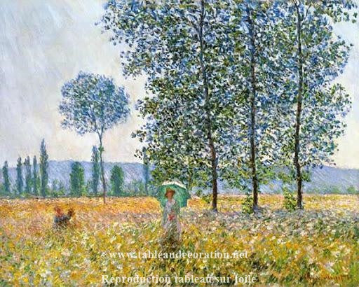 Champs im Frühling – Claude Monet Claude Monet 85x75