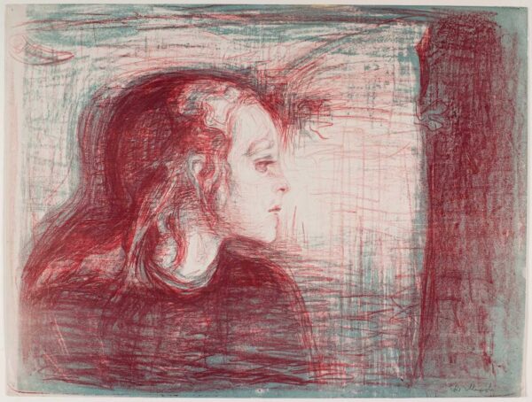 Das kranke Kind I – Edvard Munch Edvard Munch 85x75