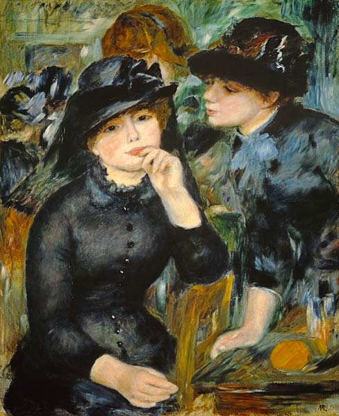 Die Mädchen in Schwarz – Pierre-Auguste Renoir Pierre-Auguste Renoir 70x85