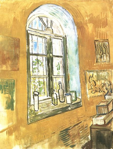 Fenster des Studios – Van Gogh Vincent Van Gogh 70x85