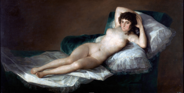 Die nackte Maja – Francisco de Goya Beliebte Bilder 140x70