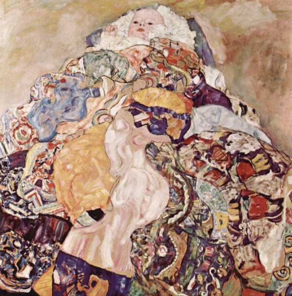 Baby (Wiege) – Gustav Klimt Gustav Klimt 70x70