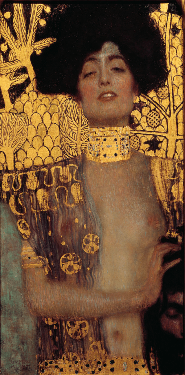 Judith mit dem Haupt des Holofernes – Gustav Klimt Beliebte Bilder 70x140