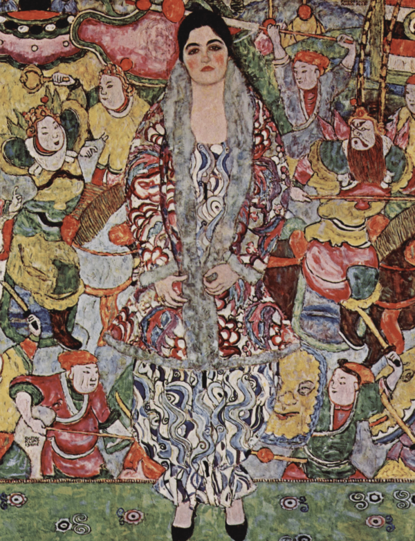 Porträt von Friederike Maria Beer – Gustav Klimt Gustav Klimt 70x85