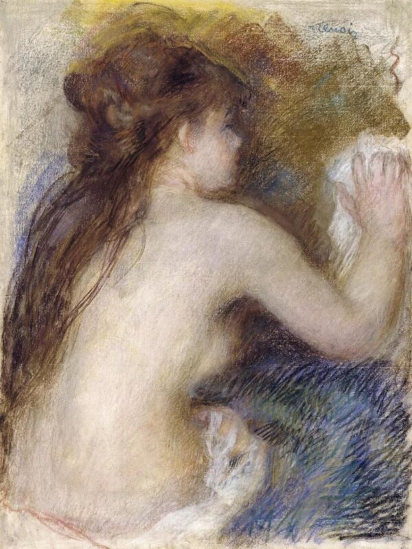 Rückansicht einer Frau – Pierre-Auguste Renoir Pierre-Auguste Renoir 70x85