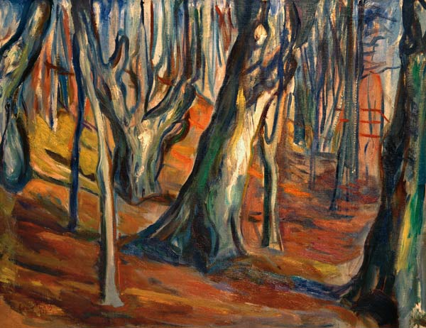 Herbst (Alte Bäume, Ekely) – Edvard Munch Edvard Munch 85x75