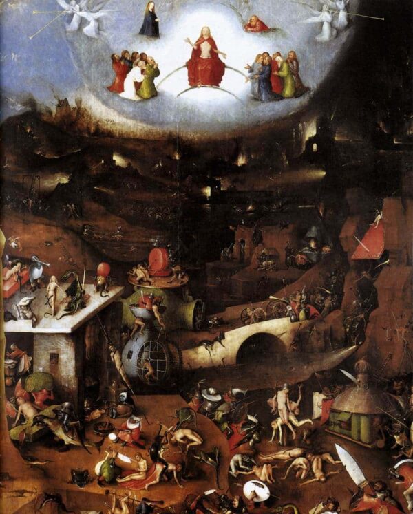 Das Jüngste Gericht – Jérôme Bosch Hieronymus Bosch 70x85