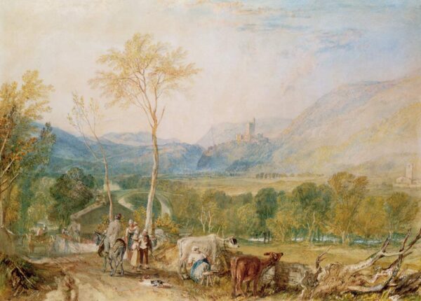 Château de Hornby – William Turner J.M.W. Turner 105x70