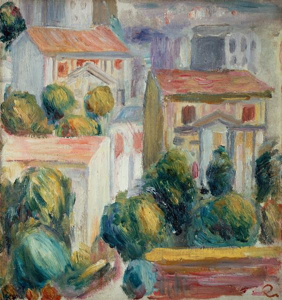 Haus in Cagnes – Pierre-Auguste Renoir Pierre-Auguste Renoir 70x70