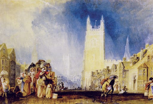 Stamford – William Turner J.M.W. Turner 105x70