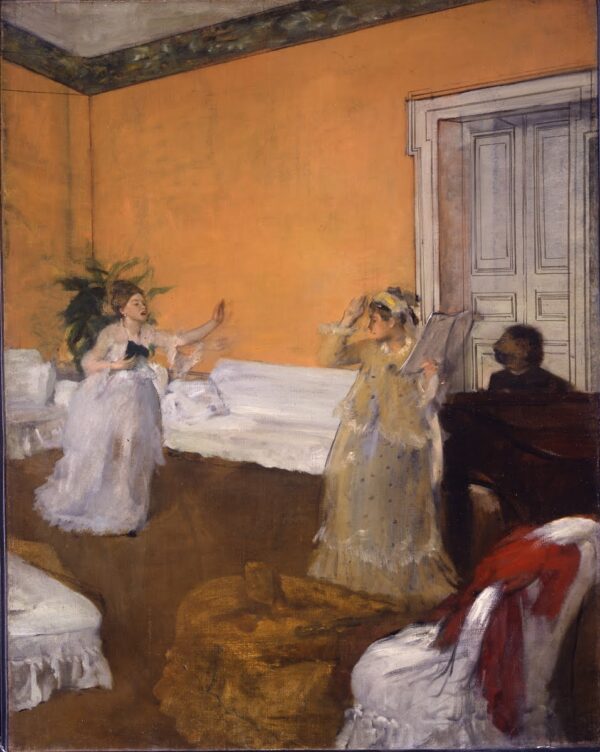 Die Wiederholung des Liedes – Edgar Degas Edgar Degas 70x85