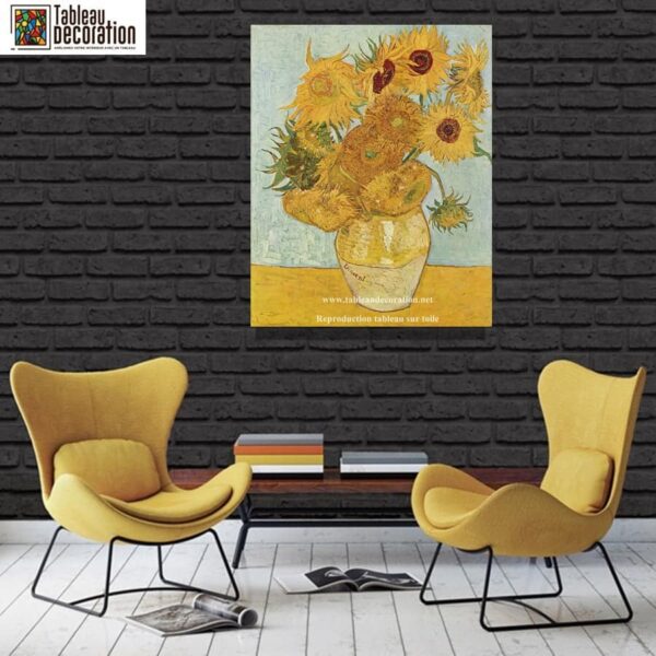 Die Sonnenblumen – Van Gogh Beliebte Bilder 70x85 2