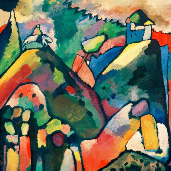 Improvisation 9 – Wassily Kandinsky Wassily Kandinsky 70x70