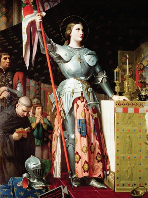 Jeanne d’Arc bei der Krönung von Charles VII – Jean-Auguste-Dominique Ingres Beliebte Bilder 70x85