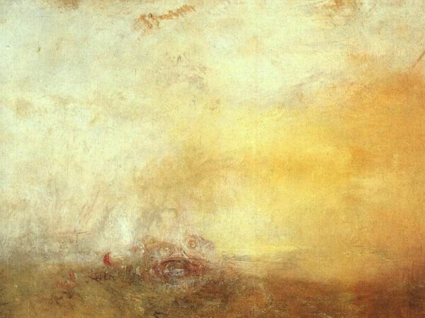 Sonnenaufgang mit Meeresmonstern – William Turner J.M.W. Turner 85x75