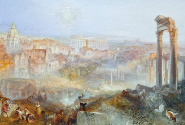 Rom Moderne Campo Vaccino – William Turner J.M.W. Turner 105x70