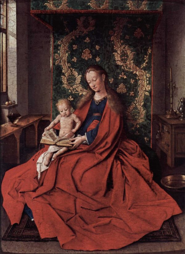 Madonna mit dem Kind – Jan Van Eyck Jan Van Eyck 70x105