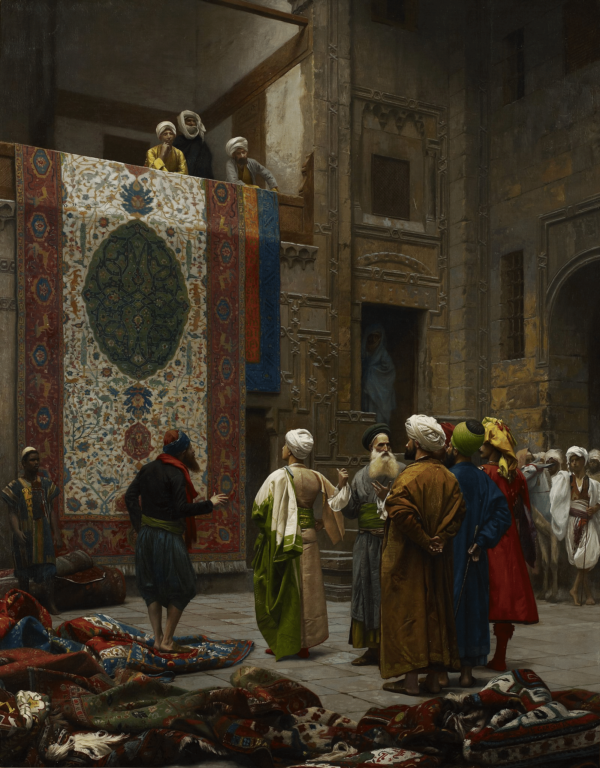 Teppichhändler in Kairo – Jean-Léon Gérôme Beliebte Bilder 70x85