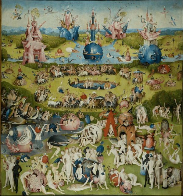 Der Garten der Lüste – Jérôme Bosch Beliebte Bilder 70x70