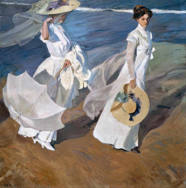 Spaziergang am Meer – Sorolla Joaquín Sorolla