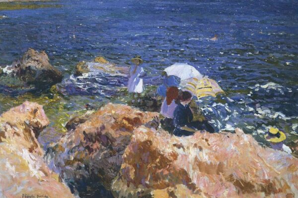 Auf den Felsen von Javea – Sorolla Joaquín Sorolla