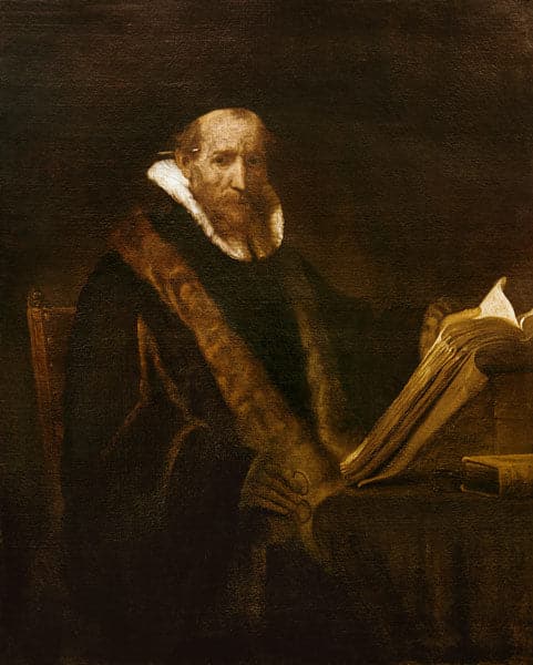 Johannes Cornelisz. Sylvius – Rembrandt van Rijn Rembrandt van Rijn 70x85