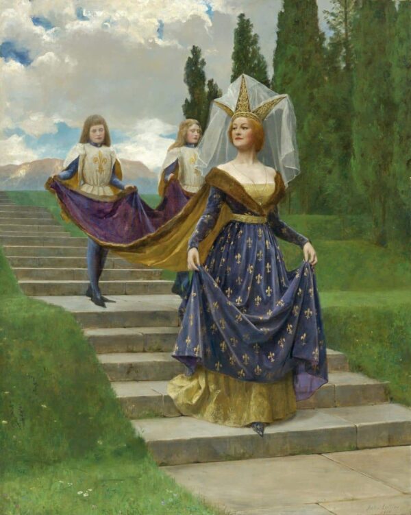 Eine große Dame von John Collier John Collier 70x85