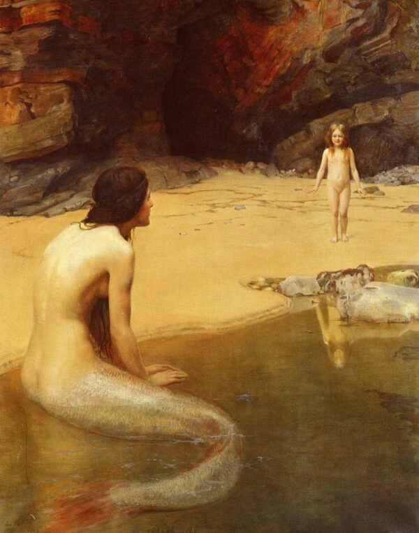 Das irdische Baby von John Collier John Collier 70x85