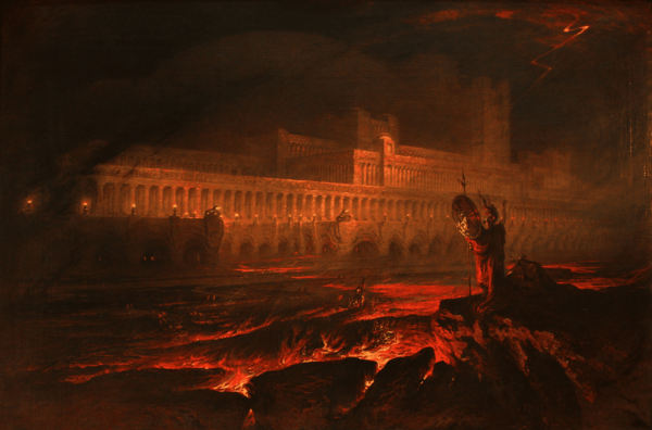 Pandämonium – John Martin Beliebte Bilder 105x70