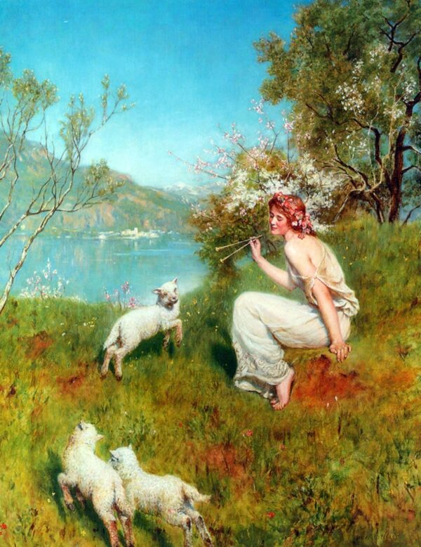 Frühling von John Collier John Collier 70x85