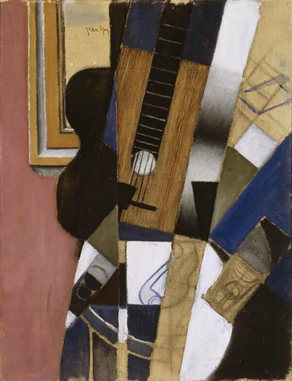 Gitarre und Pfeife – Juan Gris Juan Gris 70x85