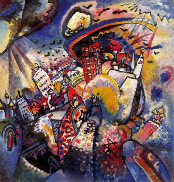 Moskau I – Wassily Kandinsky Wassily Kandinsky 70x70