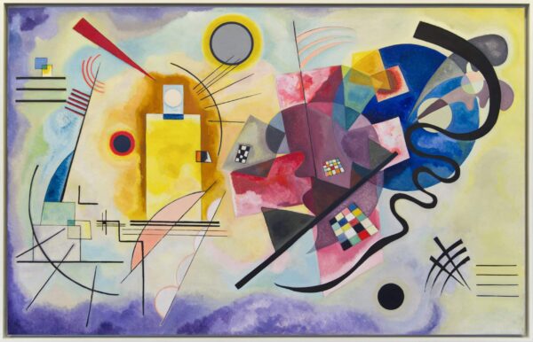 Gelb-Rot-Blau – Wassily Kandinsky Wassily Kandinsky 105x70