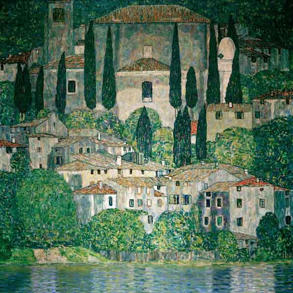 Kirche in Cassone – Gustav Klimt Gustav Klimt 70x70