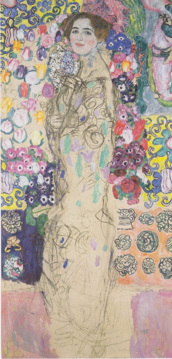 Porträt von Maria Munk (unvollendet) – Gustav Klimt Gustav Klimt 70x140