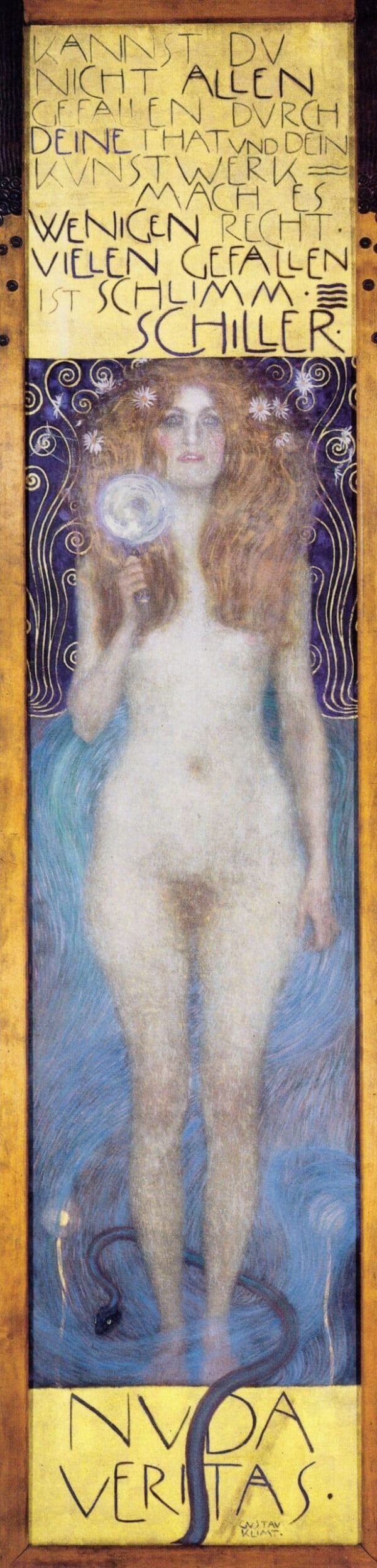 Nuda Veritas – Gustav Klimt Gustav Klimt 60x180