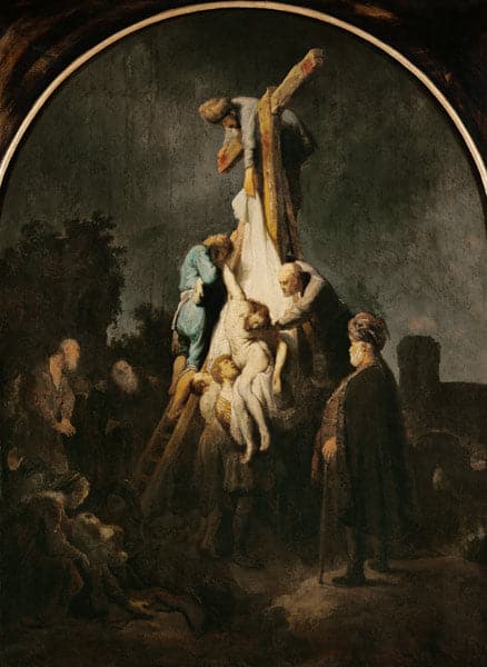 Christus am Kreuz – Rembrandt van Rijn Rembrandt van Rijn 70x105