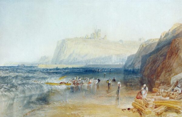 Côte de Whitby – William Turner (der Titel bleibt unverändert, da es sich um einen Eigennamen handelt) J.M.W. Turner 105x70