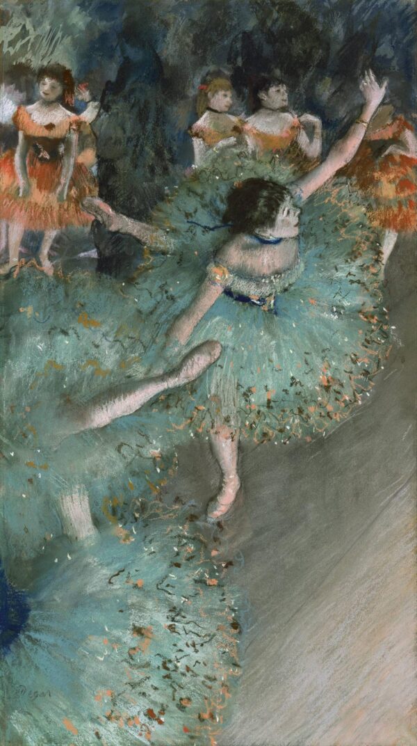 Grüne Tänzerin – Edgar Degas Edgar Degas 70x120