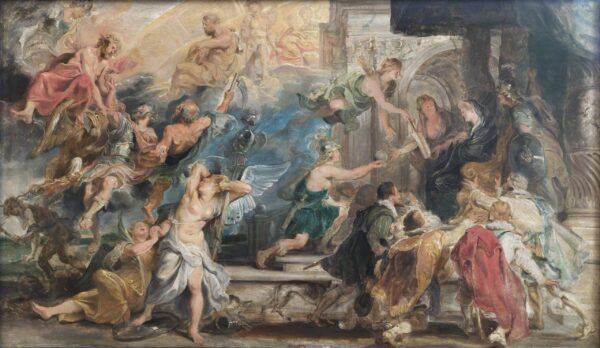 Apotheose Heinrichs IV. – Peter Paul Rubens Peter Paul Rubens 120x70