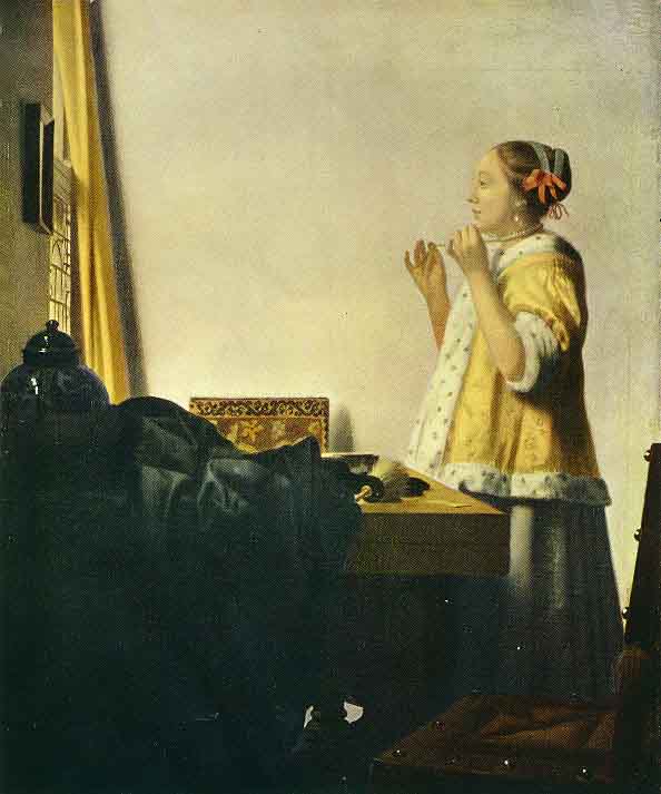 Die Dame mit dem Perlenohrring – Johannes Vermeer Jan Vermeer 70x85