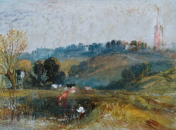 Landschaften in der Nähe von Petworth – William Turner J.M.W. Turner 105x70