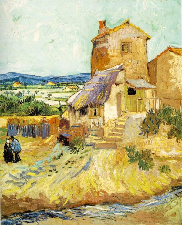 Der alte Mühle – Van Gogh Vincent Van Gogh 70x85