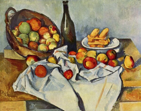 Der Apfelkorb – Paul Cézanne Paul Cézanne 85x75