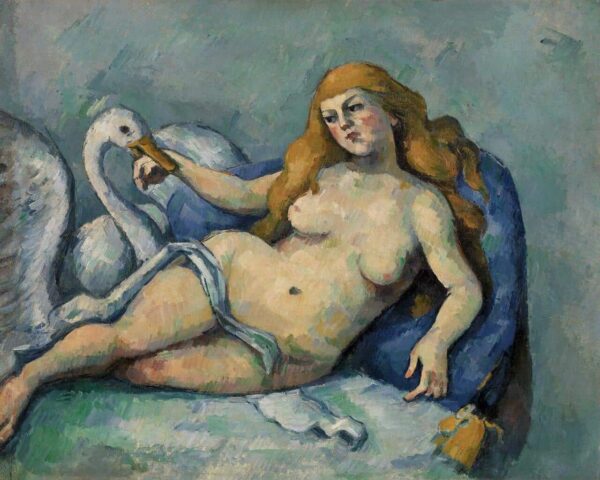 Léda mit dem Schwan – Paul Cézanne Paul Cézanne 85x75