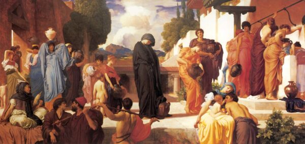 Andromache in Gefangenschaft – Frederic Leighton Frederic Leighton 140x70