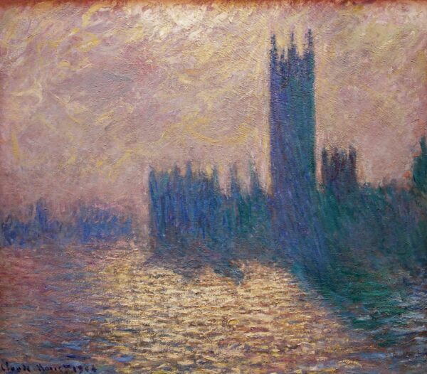 Das Parlament von London. Gewitterhimmel (W 1605) – Claude Monet Claude Monet 70x70