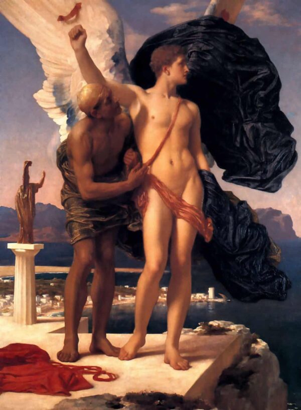 Icare und Dädalus – Frederic Leighton Frederic Leighton 70x105