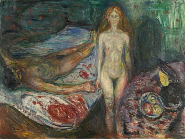 Die Todesstrafe von Marat – Edvard Munch Edvard Munch 85x75